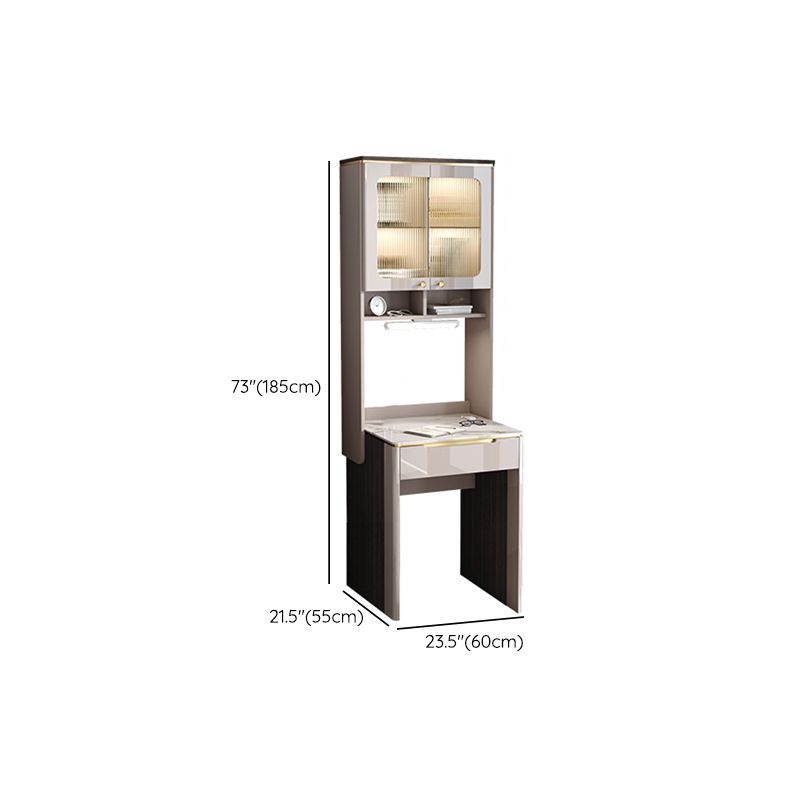 Bureau de bureau de style contemporain Bureau de forme rectangulaire de forme de tâche pour la maison