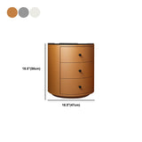 Comodino moderno comodino in pelle in finto comodino