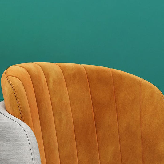 Scandinavian Armless Solid Back Chair for Home Upholstered Side Chair Clearhalo 'Dining Chairs' 'Dining Tables & Seating' 'dining_chair' 'furn' 'furn_dining_chair' 'Furniture' 'Kitchen & Dining Furniture' 1200x1200_fa46b354-a8de-4057-82ad-f39f988d4b65