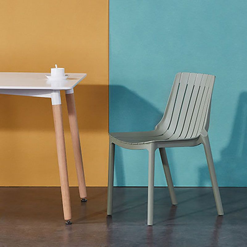 Contemporary Style Stackable Chairs Dining Plastic Arm Chair for Kitchen Clearhalo 'Dining Chairs' 'Dining Tables & Seating' 'dining_chair' 'furn' 'furn_dining_chair' 'Furniture' 'furniture_dining_chair' 'Kitchen & Dining Furniture' 1200x1200_fa5232ff-eab5-4fe1-a585-40cb36ae5732