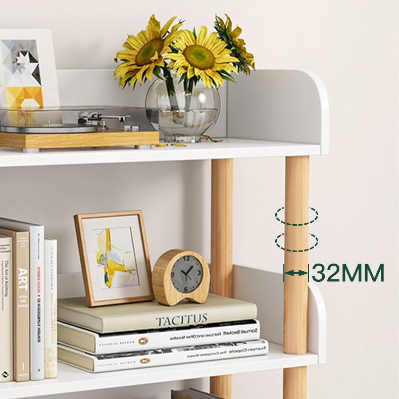 Scandinavian Bookshelf Engineered Wood Shelf Bookcase for Office Clearhalo 'Bookcases' 'furn' 'furn_bookcases' 'Furniture' 'Office Furniture' 1200x1200_fa531378-b206-44ac-b167-700619619240