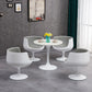 Eigentijdse stenen dinerset 1/2/5 stuks rond eettafel set