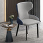 Modern Style Dining Chair Wingback Arm Chairs with Metal Legs for Kitchen Clearhalo ' kitchen&dining_furn' 'Dining Chairs' 'Dining Tables & Seating' 'dining_chair' 'Furniture' 'furniture_dining_chair' 'Kitchen & Dining Furniture' 'kitchen' 1200x1200_fa5537cf-ce5f-44d7-a46b-7b841585cb01