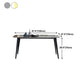 Rectangle Kitchen Table Industrial Dining Room Desk with 4 Legs
