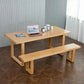 Rectangle Wooden Table in Nature Modern Pine Table with Double Pedestal Clearhalo ' dining_table' 'Dining Tables & Seating' 'Dining Tables' 'furn' 'furn_dining_table' 'Furniture' 'furniture_dining_table' 'Kitchen & Dining Furniture' 'kitchen&dining_furn' 'kitchen' 'kitchen_dining_table' 1200x1200_fa586adc-b8bd-4b58-80b4-6c6fcc9f1d98