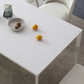Modern Rectangle Dining Table Stone Top Table with Metal Base in White Clearhalo 'Dining Tables & Seating' 'Dining Tables' 'dining_table' 'Furniture' 'furniture_dining_table' 'Kitchen & Dining Furniture' 1200x1200_fa59b0e1-5f35-45bd-9835-e0b81ca3d827