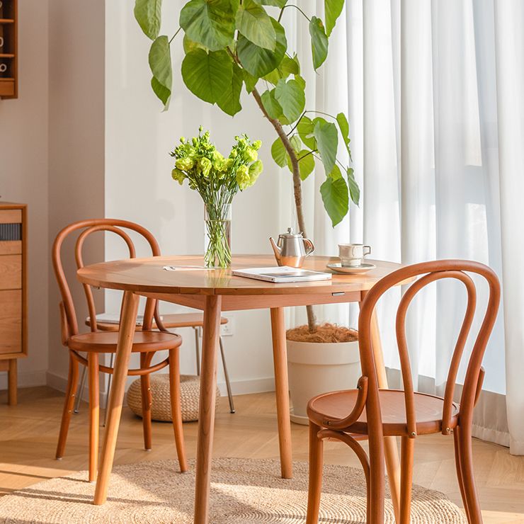 Modern Solid Wood Dining Table Round Standard Dining Table for Kitchen Clearhalo ' dining_table' 'Dining Tables & Seating' 'Dining Tables' 'furn' 'furn_dining_table' 'Furniture' 'furniture_dining_table' 'Kitchen & Dining Furniture' 'kitchen&dining_furn' 'kitchen' 'kitchen_dining_table' 1200x1200_fa5a5c06-46e0-44f4-8a99-c8571e5888cd