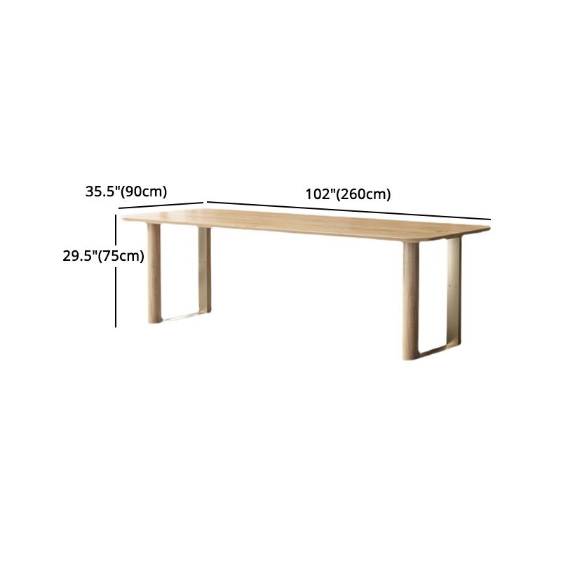 Modern Solid Wood Dining Table Set 1/4/5/7 Pieces Dining Set for Home Use Clearhalo 'Dining Room Sets' 'Dining Tables & Seating' 'dining_room_set' 'furn' 'furn_dining_room_set' 'Furniture' 'furniture_dining_room_set' 'Kitchen & Dining Furniture' 1200x1200_fa5abbdf-1af6-4000-ba11-4d089d6eae30