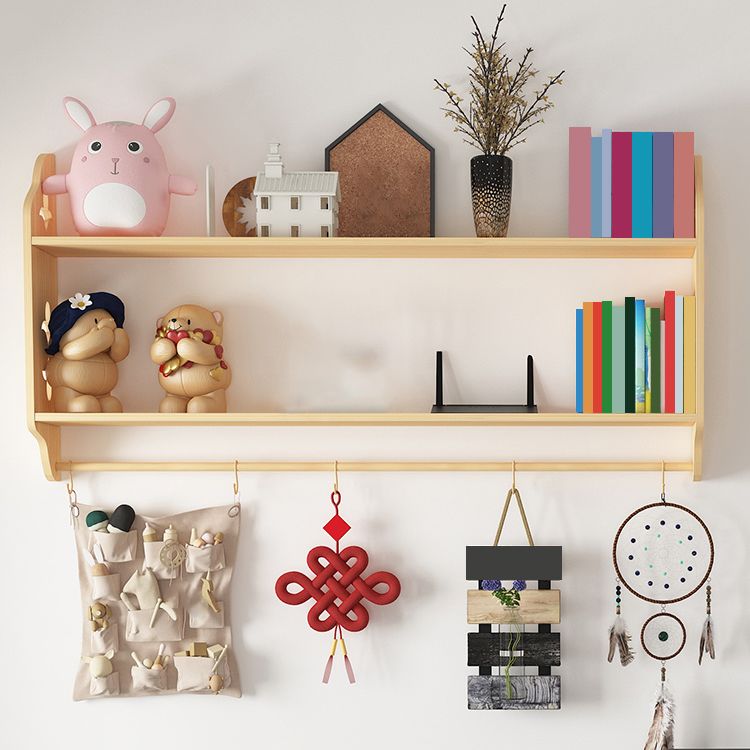 Modern Style Wood Bookshelf Wall Mounted Bookcase for Study Room Clearhalo 'Bookcases' 'furn' 'furn_bookcases' 'Furniture' 'furniture_bookcases' 'Office Furniture' 1200x1200_fa5d8716-5796-40a7-978e-8b3eb4cac4ef