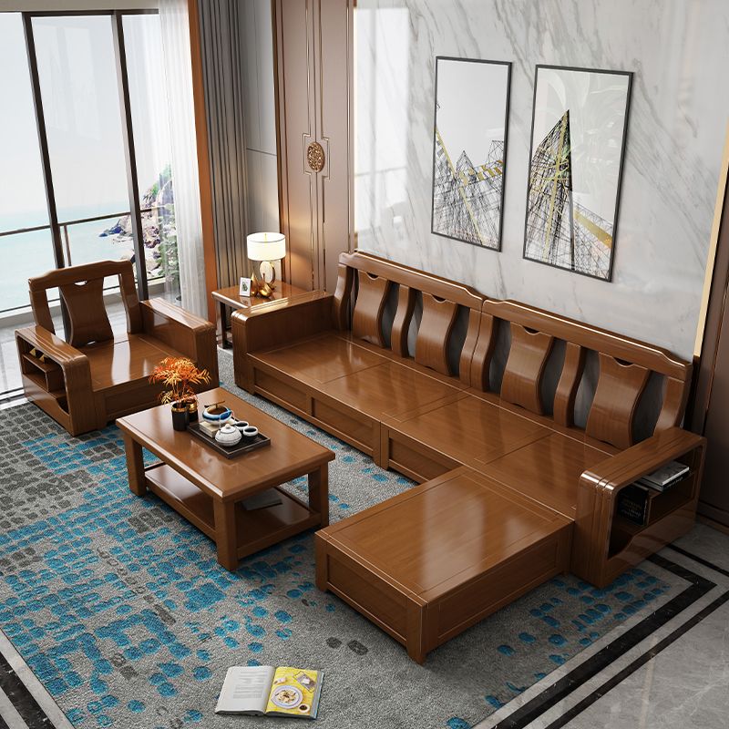 68"W Contemporary Sectional Sofa Fabric Sectional with Bostol Pillows Clearhalo 'furn' 'furn_sectionals' 'Furniture' 'Living Room Furniture' 'Sectionals' 1200x1200_fa6131da-f174-4d9d-b2b7-efd018cd90bb