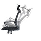 Modern Fixed Arms Office Chair Nylon Black High Back Home Office Chair Clearhalo 'furn' 'furn_office_chair' 'Furniture' 'Office Chairs' 'Office Furniture' 'office_chair' 1200x1200_fa6269ab-c75a-4749-9aff-81d910cc70ea