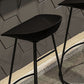Modern Style Bar Chair PP Bucket Seat Iron Sled Legs Barstool with Footrest for Bar Clearhalo 'Bar Furniture' 'Bar Stools' 'bar_stools' 'furn' 'furn_bar_stools' 'furniture_bar_stools' 'Kitchen & Dining Furniture' 'kitchen&dining_furn' 'kitchen' 'kitchen_furn' Furniture' 1200x1200_fa632eea-18c2-42b7-bc3c-1aeb45bea0ca