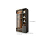 Modern Glass Wardrobe Wardrobe Armoire Wardrobe Cabinet for Home