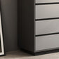 15.6-inch Width Stone Dresser Classic Glam Storage Chest Dresser with 4/5 Drawers Clearhalo 'Bedroom Furniture' 'Dressers & Chests' 'dressers_chests' 'furn' 'furn_dressers_chests' 'Furniture' 1200x1200_fa657bac-51f5-4a79-a824-c31262d1ab56