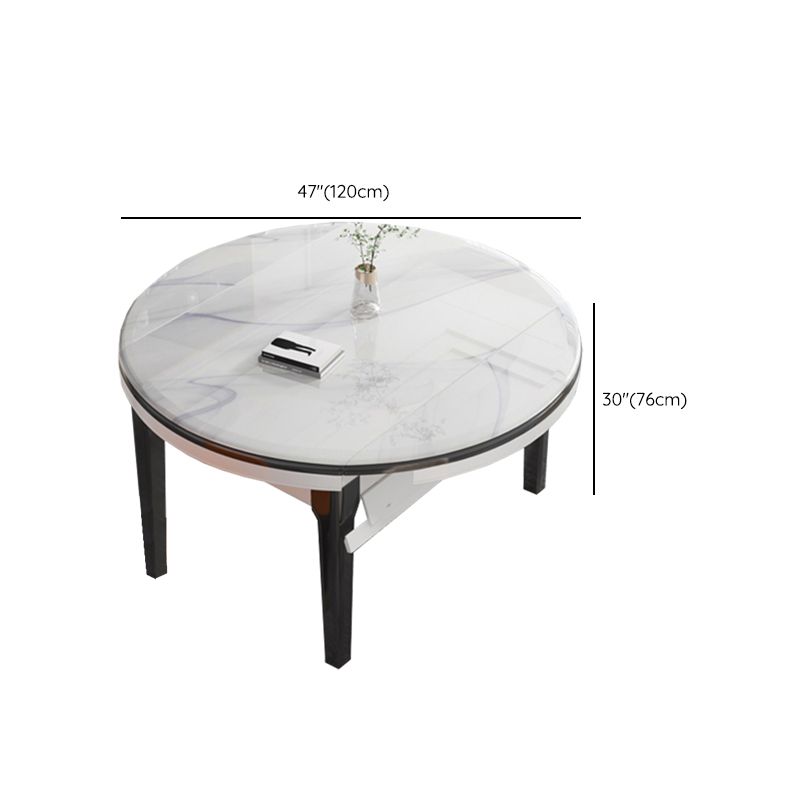 Juego de mesa de comedor blanca brillante 1/7 piezas de comedor con sillas