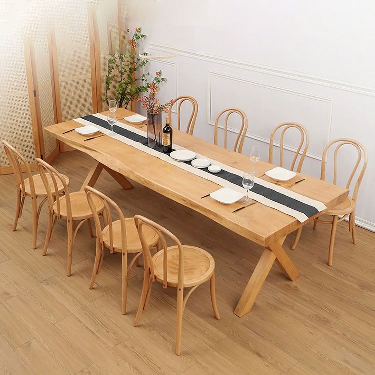 Modern 1/2/5/9 Pieces Dining Set Solid Wood Dining Furniture Set /Separate Items Clearhalo 'Dining Room Sets' 'Dining Tables & Seating' 'dining_room_set' 'furn' 'furn_dining_room_set' 'Furniture' 'furniture_dining_room_set' 'Kitchen & Dining Furniture' 'kitchen&dining_furn' 'kitchen' 1200x1200_fa6a80eb-dd54-48a7-9292-fcdd5ec19d7a