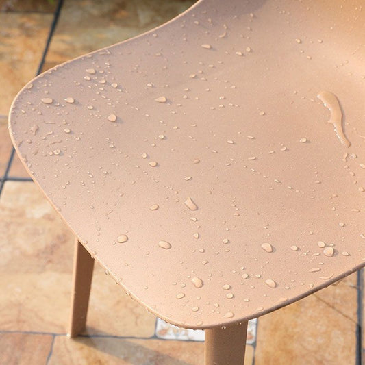 Plastic Side Chair Contemporary Solid Back Armless Dining Chair Clearhalo 'Dining Chairs' 'Dining Tables & Seating' 'dining_chair' 'furn' 'furn_dining_chair' 'Furniture' 'Kitchen & Dining Furniture' 1200x1200_fa6e4041-c21c-4b1b-9eb6-7bbf3874f797