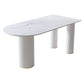 Metal Contemporary Free Form Dining Table Sintered Stone Table for Home Clearhalo ' dining_table' 'Dining Tables & Seating' 'Dining Tables' 'furn' 'furn_dining_table' 'Furniture' 'furniture_dining_table' 'Kitchen & Dining Furniture' 'kitchen&dining_furn' 'kitchen' 'kitchen_dining_table' 1200x1200_fa724484-44eb-4629-8297-7f4af8dc53f7