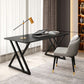 Rectangle Four-Color Dining Table Sintered Stone Table Modern with Double Pedestal Clearhalo ' dining_table' 'Dining Tables & Seating' 'Dining Tables' 'furn' 'furn_dining_table' 'Furniture' 'furniture_dining_table' 'Kitchen & Dining Furniture' 'kitchen&dining_furn' 'kitchen' 'kitchen_dining_table' 1200x1200_fa729323-ba97-42c3-95c8-7387252a4a14