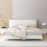 Contemporary Solid Wood with Headboard Rectangular Panel Standard Bed Clearhalo 'Bedroom Furniture' 'Beds' 'furn' 'furn_beds' 'Furniture' 1200x1200_fa77caa5-7852-4f09-bdc6-8193e90a5cda