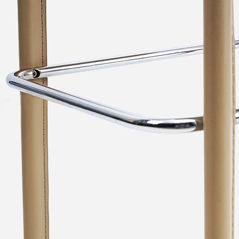 Faux Leather Upholstered Dining Stools Low Back Dining Stools Clearhalo 'Bar Furniture' 'Bar Stools' 'bar_stools' 'furn' 'furn_bar_stools' 'Furniture' 'Kitchen & Dining Furniture' 1200x1200_fa790266-00b8-434b-bf75-9873aaf61c00