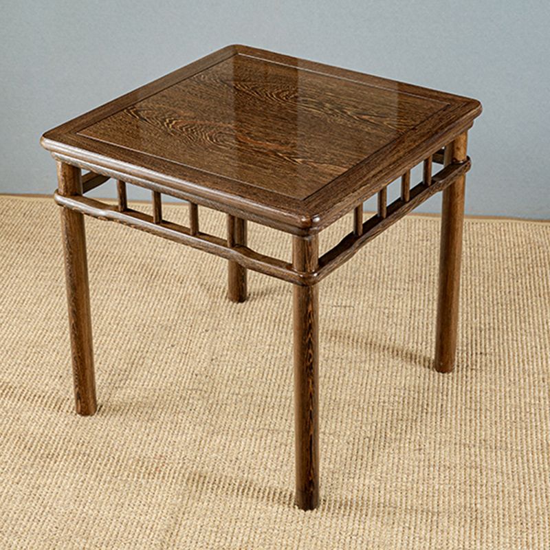 Modern Simple Dining Table Square Dinner Table with Solid Wood Legs Clearhalo 'Dining Tables & Seating' 'Dining Tables' 'dining_table' 'furn' 'furn_dining_table' 'Furniture' 'Kitchen & Dining Furniture' 1200x1200_fa798af9-dba5-4860-b5ea-86aea983fac7