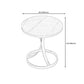 Modern Faux Marble Top End Table 21.6 "Tall Pedestal End Table Clearhalo 'Coffee & Accent Tables' 'End & Side Tables' 'end_side_table' 'end_side_tables' 'furn' 'furn_end_side_tables' 'Furniture' 'furniture_end_side_table' 'Living Room Furniture' 1200x1200_fa7af8e8-ae93-4dec-80db-4e6bb5a8251e