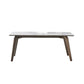 Modern Stone Dining Site Table 4 Wood Legs Rectangle Home Dining Table Clearhalo 'Dining Tables & Seating' 'Dining Tables' 'dining_table' 'furn' 'furn_dining_table' 'Furniture' 'furniture_dining_table' 'Kitchen & Dining Furniture' 'kitchen' 'kitchen_dining_table' 1200x1200_fa7cf472-3f89-4249-8b9e-f8fb6fc7ded9