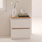 Modern White/Natural Chest with Wooden Drawers Rectangle Chest Clearhalo 'Cabinets & Chests' 'cabinets_chests' 'furn' 'furn_cabinets_chests' 'Furniture' 'Living Room Furniture' 1200x1200_fa7f621c-56b9-4fcc-9cc4-b2047e699c51