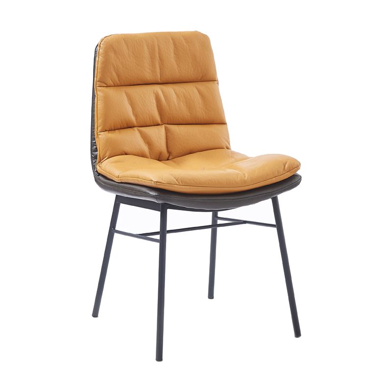 Contemporary Style Dining Metal Chairs Dining Armless Side Chairs for Kitchen Clearhalo ' kitchen&dining_furn' 'Dining Chairs' 'Dining Tables & Seating' 'dining_chair' 'furn' 'furn_dining_chair' 'Furniture' 'furniture_dining_chair' 'Kitchen & Dining Furniture' 'kitchen' 1200x1200_fa8051e0-e3dd-44af-8fd2-2d1841630350