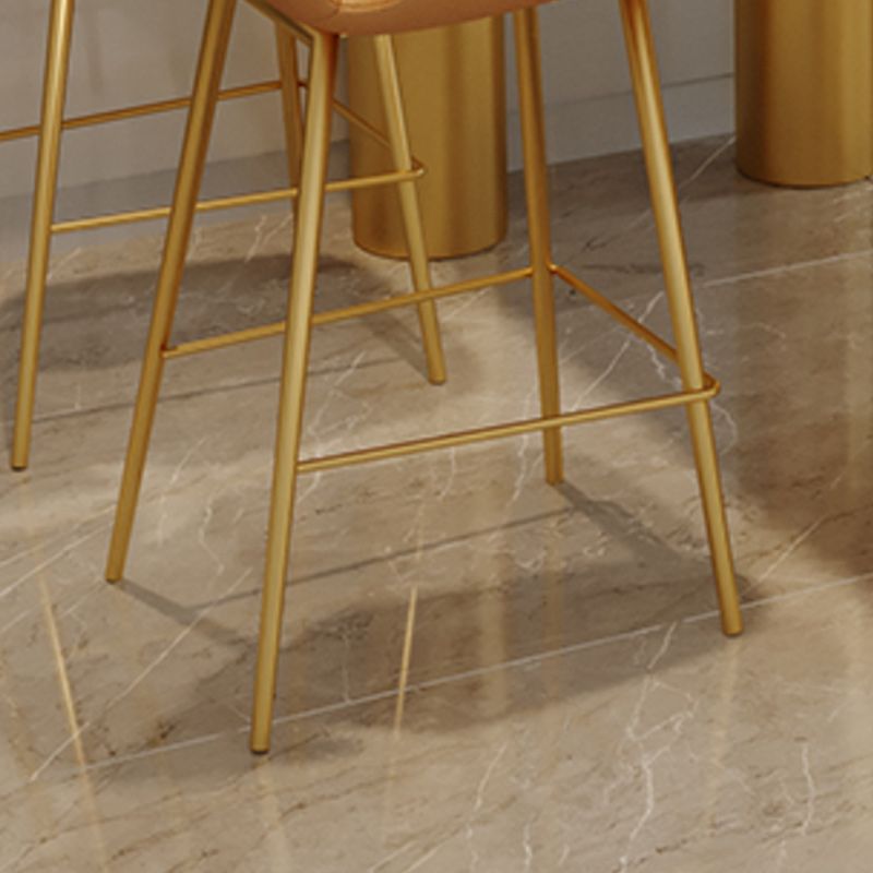 Taburete de cuero de cuero de cuero de cuero de cuero de cuero y taburete escandinavo