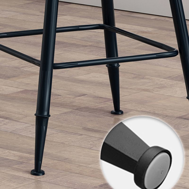 Industrial Style Barstool Indoor Metal 4 Legs Bar Stool for Coffee Shop Clearhalo 'Bar Furniture' 'Bar Stools' 'bar_stools' 'furn' 'furn_bar_stools' 'furniture_bar_stools' 'Kitchen & Dining Furniture' 'kitchen&dining_furn' 'kitchen' 'kitchen_furn' Furniture' 1200x1200_fa8412a5-a2bf-4ee6-ad27-7eb02998e74a