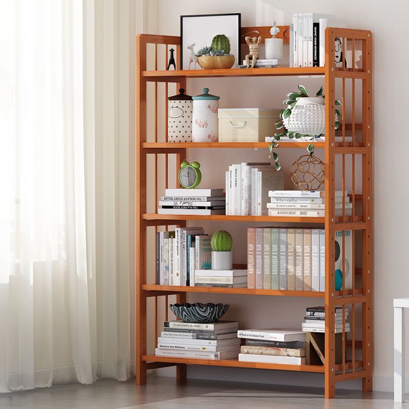 Contemporary Manufactured Wood Etagere Bookshelf Vertical Open Bookcase Clearhalo 'Bookcases' 'furn' 'furn_bookcases' 'Furniture' 'furniture_bookcases' 'Office Furniture' 1200x1200_fa867436-a266-414c-a210-35a42571c284