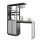Modern Rectangle Bar Table Artificial Wood Table with Wine Cabinet for Living Room Clearhalo 'Bar Furniture' 'Bar Tables' 'bar_tables' 'furn' 'furn_bar_tables' 'Furniture' 'Kitchen & Dining Furniture' 1200x1200_fa87fc5f-290a-40cc-9a94-86b170340f0e