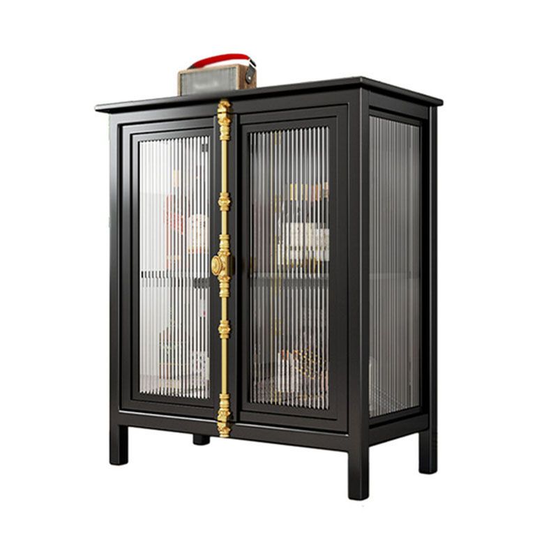 Sideboard Glam Sideboard Sideboard di stoccaggio in vetro per sala da pranzo in cucina