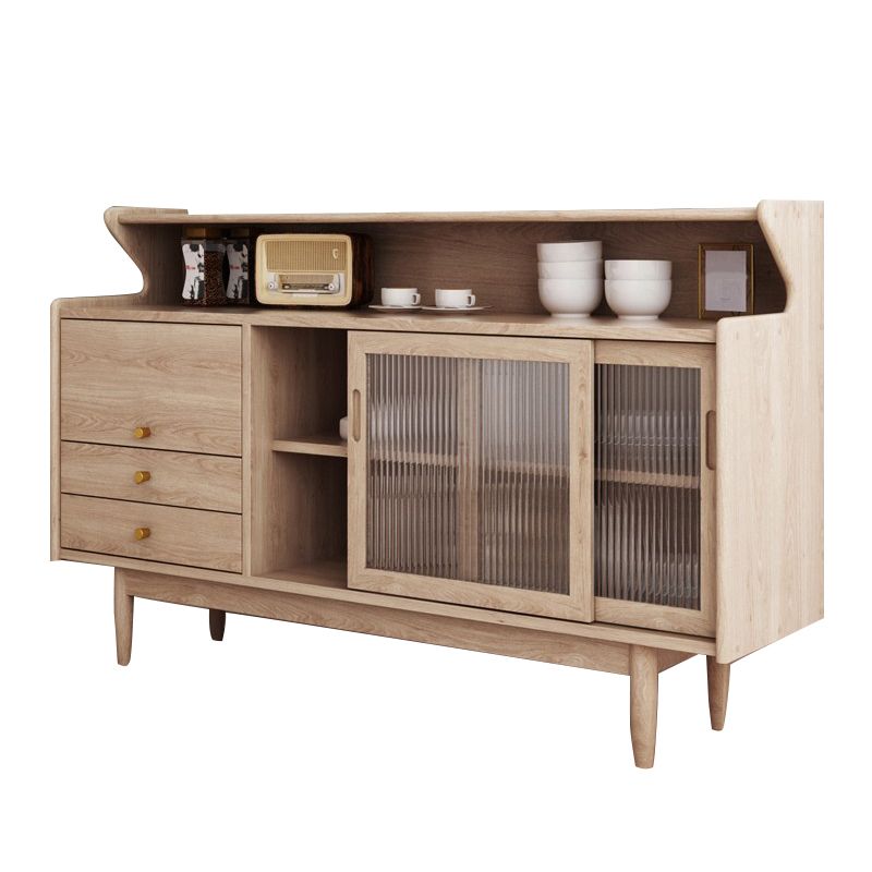 Armadio in legno SEMPLICE SILLA SETTAMENTO con cassetto e porta per il soggiorno