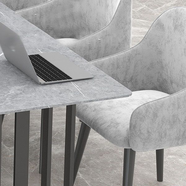 Industrial Style Writing Desk Rectangular Sintered Stone Office Desk for Office Clearhalo 'furn' 'furn_office_desk' 'Furniture' 'Office Desks' 'Office Furniture' 'office_desk' 1200x1200_fa8fee7c-df63-4f4b-aa2c-91834f7772ce