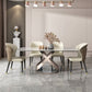 Modern Style Sintered Stone Dining Table with Standard Height Table for Home Use Clearhalo 'Dining Room Sets' 'Dining Tables & Seating' 'dining_room_set' 'furn' 'furn_dining_room_set' 'Furniture' 'furniture_dining_room_set' 'Kitchen & Dining Furniture' 'kitchen&dining_furn' 'kitchen' 1200x1200_fa933a82-74da-4040-8d3c-4c8d0df04389