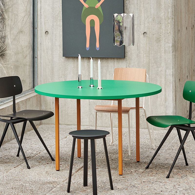 Modern Round Top Dinette Table Metal Base Dining Table for Coffee Shop Clearhalo 'Dining Tables & Seating' 'Dining Tables' 'dining_table' 'furn' 'furn_dining_table' 'Furniture' 'furniture_dining_table' 'Kitchen & Dining Furniture' 'kitchen' 'kitchen_dining_table' 1200x1200_fa94a534-f9c1-4910-b640-a7e1eefeac82
