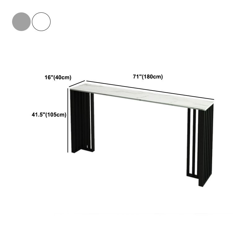 Industrial 1/2/4 Pieces Table and Stool Set Rectangle Indoor Stone Counter Height Set Clearhalo 'Bar Furniture' 'furn' 'furn_home_bar_bar_sets' 'Furniture' 'Home Bars & Bar Sets' 'home_bar_bar_sets' 'Kitchen & Dining Furniture' 1200x1200_fa94ff3f-e7c7-42ee-a00c-bd8a38277e37