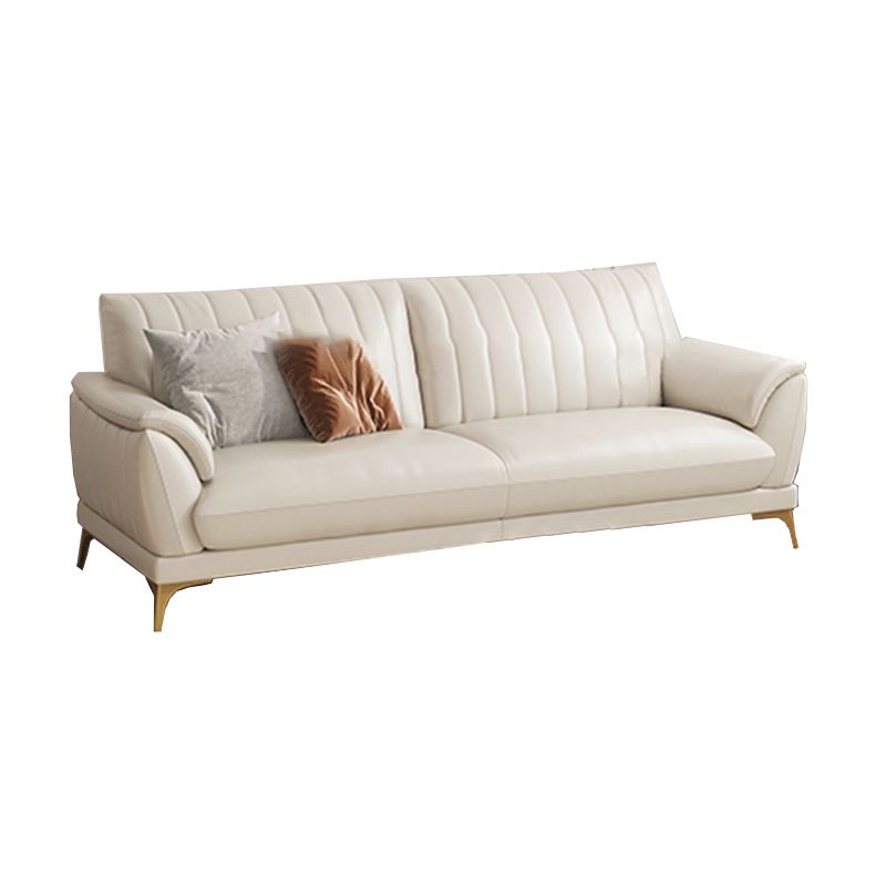 Divano resistente alle macchie in pelle Contemporanea Standard Cuschio Top ARM CETTO