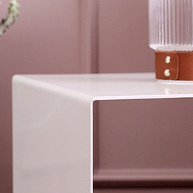 Moderne rekken met het bedkast metalen nachtkastje, 16 "l x 12" w x 20 "h