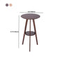 Bar Height Pub Table Wood Industrial Bar Table for Indoor and Outdoor