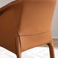 Faux Leather Dining Arm Chair Contemporary Dining Room Chair