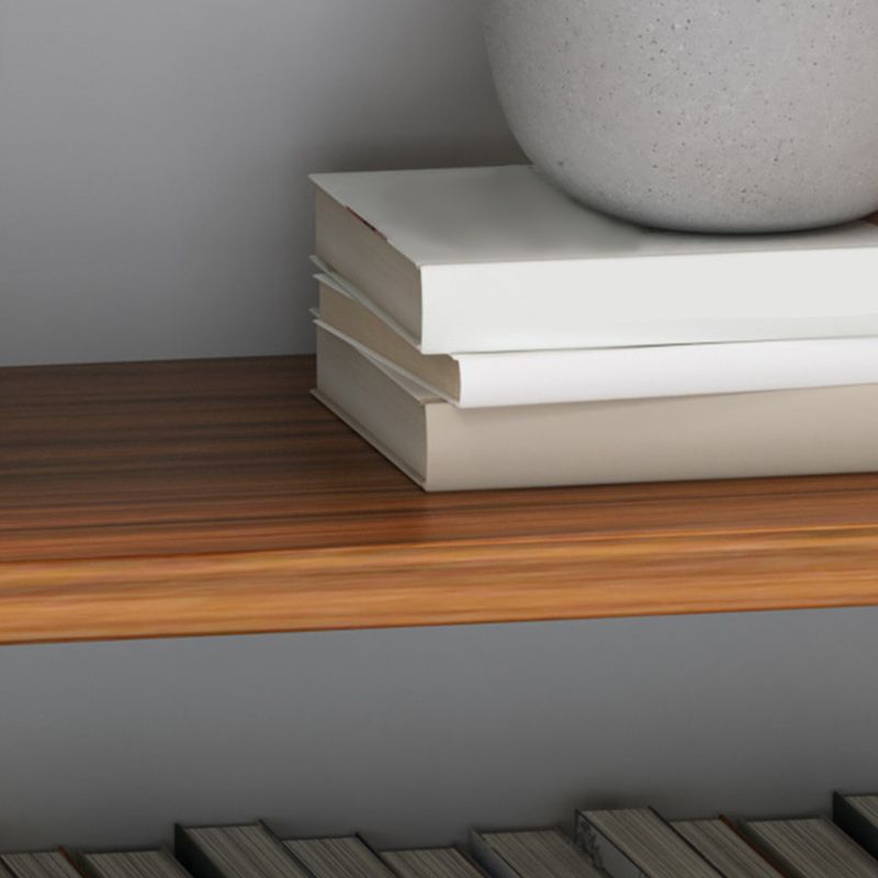 Brown Bookshelf Industrial Style Wall Mounted Bookcase for Home Office Clearhalo 'Bookcases' 'furn' 'furn_bookcases' 'Furniture' 'furniture_bookcases' 'Office Furniture' 1200x1200_faa0e9eb-f43d-44e5-a779-fe47e444884b