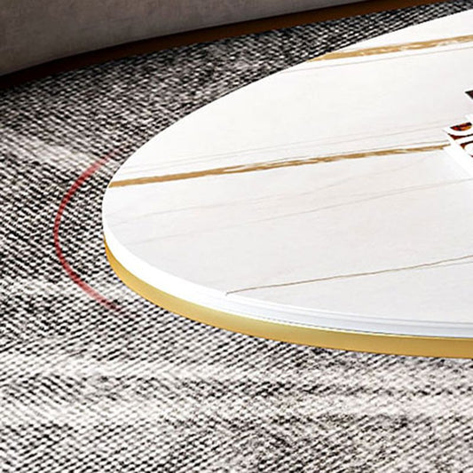 Tavolino glam e tavolino da cocktail in metallo per soggiorno per soggiorno