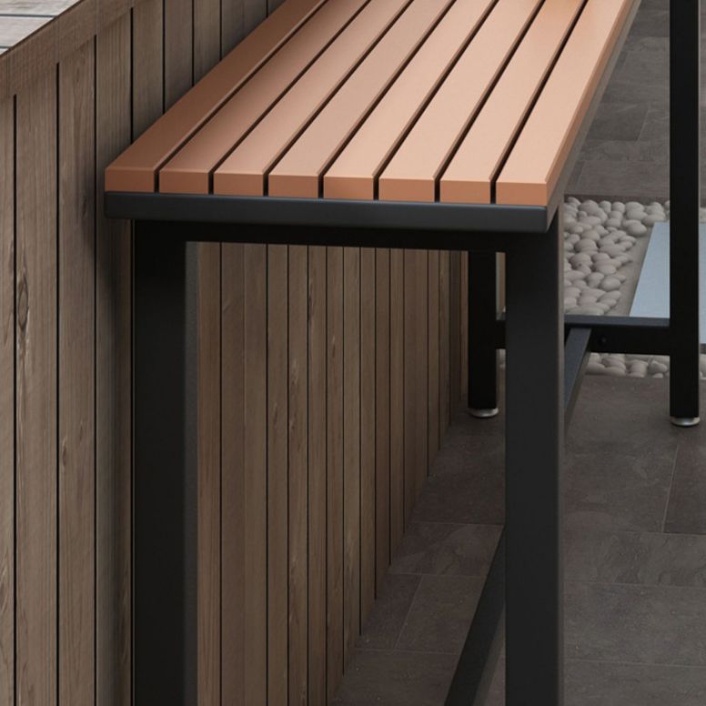 Modern 1/2/5 Pieces Reclaimed Wood Bar Table Set Fixed Table Counter Table Clearhalo 'Bar Furniture' 'furn' 'furn_home_bar_bar_sets' 'Furniture' 'Home Bars & Bar Sets' 'home_bar_bar_sets' 'Kitchen & Dining Furniture' 1200x1200_faa3f027-7d08-482f-8e2b-19d640450853