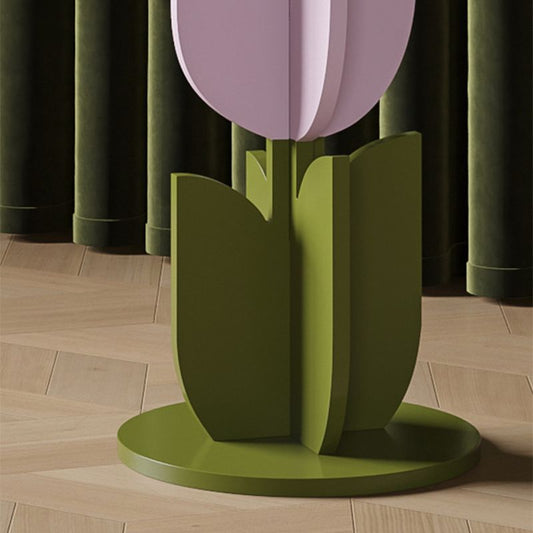 Tavolo laterale irregolare colorato in stile moderno set da tavola finta finta