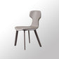 Contemporary Faux Leather Armless Chair Home Metal Dining Chair
