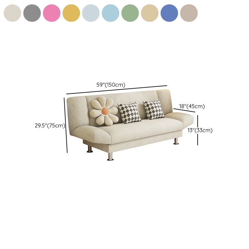 29.52 "H Wäsche Armless Cabrio Sleeper Sofa für Wohnzimmer